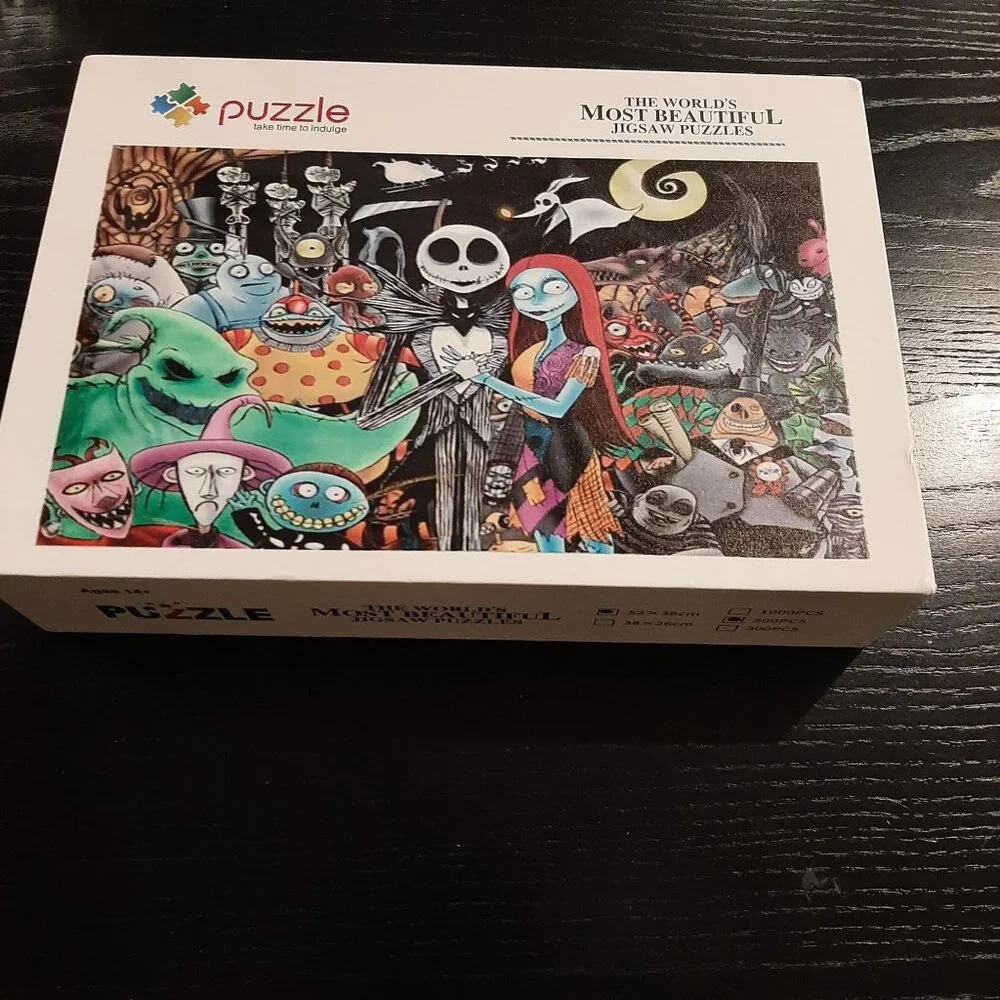 The Nightmare Before Christmas 500 Piece Jigsaw Puzzle 52x38cm